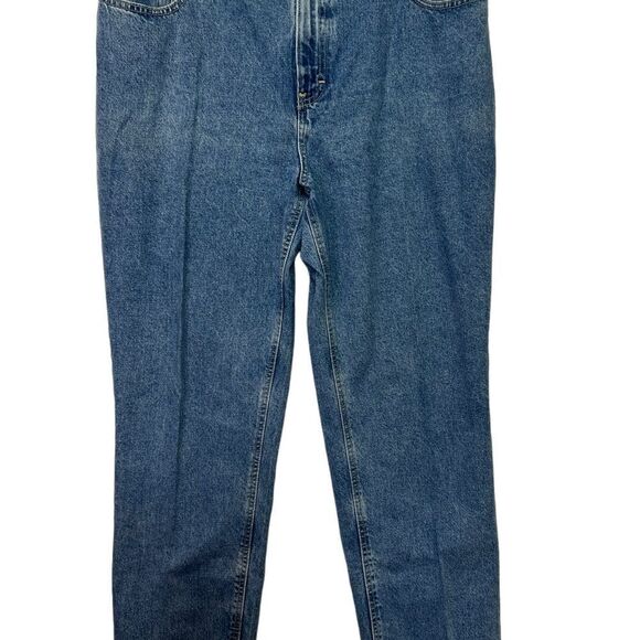Tommy Hilfiger Womens 16/R31 Relaxed Straight Leg High Waist Denim Jeans - Picture 8 of 16